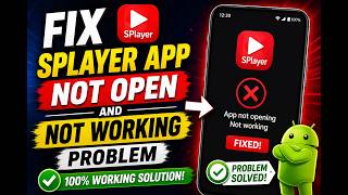 Fix SPlayer App Not Working, Not Open & Not Loading Problem on Android (2026) | 100% Working Fix screenshot 5