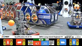 Qualification 44 - 2019 SBPLI Long Island Regional #1