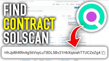 How To Find Token Contract Address On Solscan
