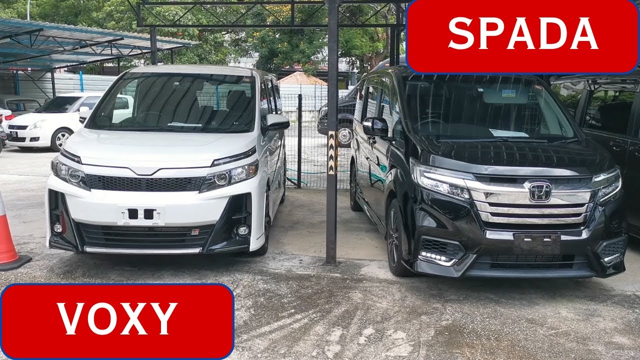 Toyota Voxy vs Honda Step Wagon Spada? | Review Kereta Terpakai - YouTube