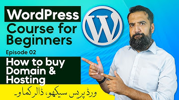 How to Buy Domain & Hosting | FREE Wordpress Course | Azadchaiwala | Class 02