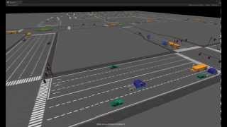 road unity3d traffic system