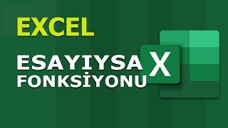 ESAYIYSA (ISNUMBER) Fonksiyonu | Excel Dersleri