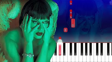 Taylor Swift - Elizabeth Taylor (Piano Tutorial)