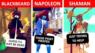 Pirate Captain Becomes Blackbeard - TABS Story - Totally Accurate Battle Simulator Mods