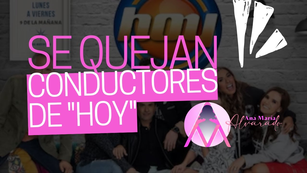 SE QUEJAN CONDUCTORES DE "HOY" !!!!