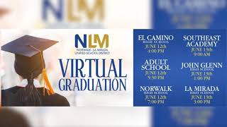 NLMUSD Virtual Graduation Schedule