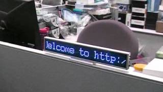 USB LED Message Banner