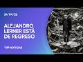 Alejandro Lerner se presenta este domingo en el Teatro Gran Rex y adelantó su nuevo disco