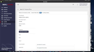 Mero share online application to apply for IPO