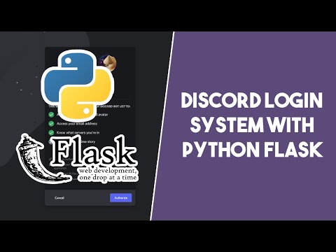 Creating a Discord Login System in Python Flask