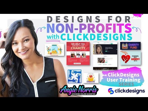 Designing for Nonprofits and Fundraisers with ClickDesigns – Mission-aligned visuals