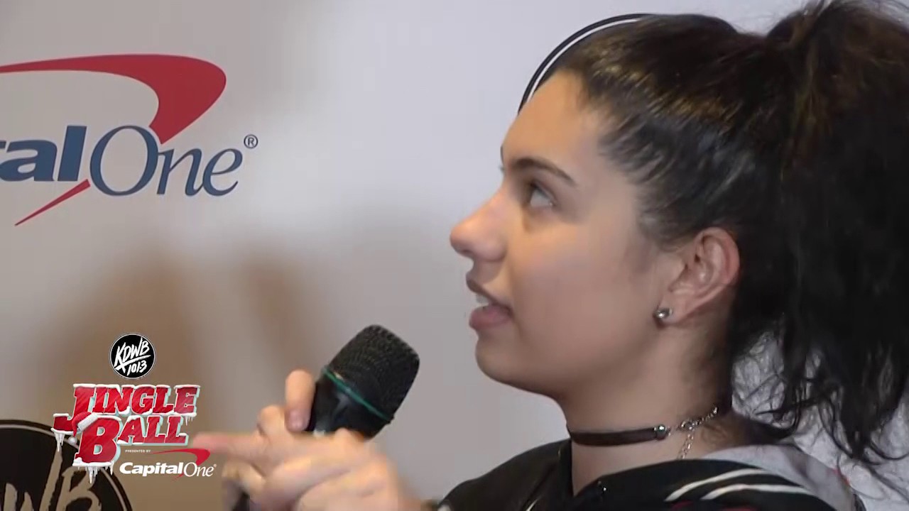 Alessia Cara reveals details about a new song she wrote at #KDWBJingleBall