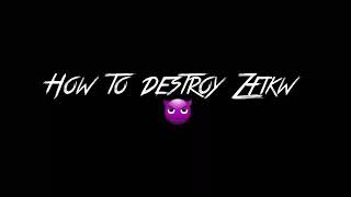 How to destroy Zfikw - Transformice