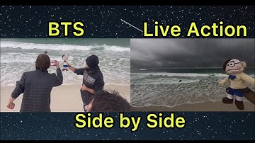 SML Movie: The Spring Break Disaster BTS + Live Action Side by Side!