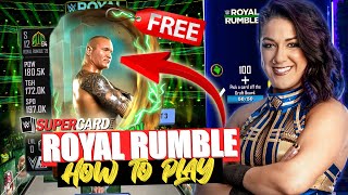 *NEW* ROYAL RUMBLE MODE GUIDE GET RARE CARDS FAST! WWE SUPERCARD screenshot 4