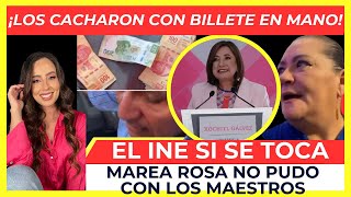 ¡LOS CACHARON con FAJOS de BILLETES!. El INE SIEMPRE SI SE TOCA. ¿ABANDONAN A XÓCHITL?