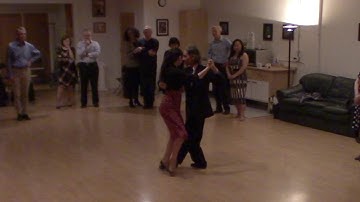 Argentine Tango intermediate class with Miranda: Forward ocho passing