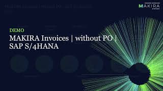 MAKIRA Invoices | without PO using MAKIRA AI | SAP S/4HANA