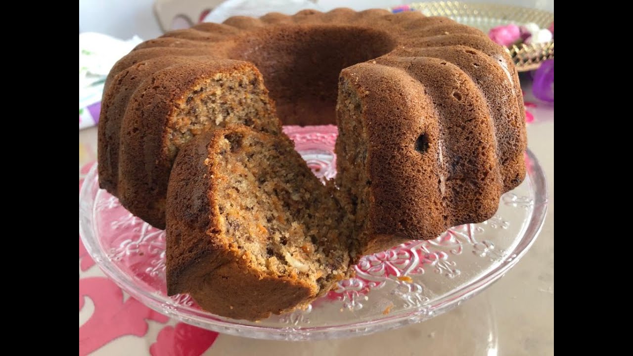 HAVUÇLU CEVİZLİ TARÇINLI KEK HAVUÇLU KEK TARİFİ🥕🥧 Carrot Cake YouTube