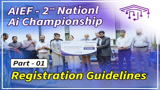 01 - How to Register for the 2nd AI International Championship | AIEF 2024