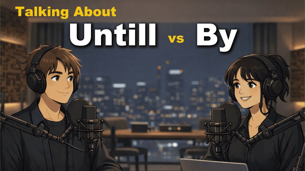 Until vs By in English  | Easy English Conversation Practice for Beginner