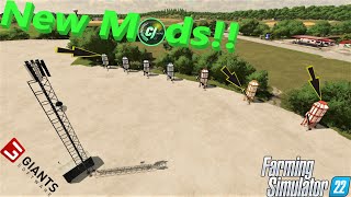 FS22 Mod Review! | New Mods! | Placeable Silos! | #ModReviews | #FS22 | #CJFarms