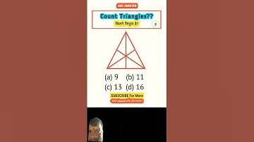 how many triangles #quiz#maths #mathproblem #mathstricks #khansirlogic #shortvideo #khansiracedmy