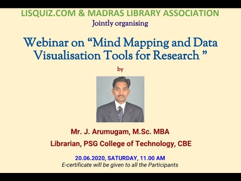 Webinar on “Mind mapping and data visualisation tools for research ...