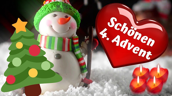 💖 4. Advent ist da! 🎅 🎄 Lustige Grüße zum 4 Advent für Dich und Deine Lieben 🎄 Schöne Weihnachtszeit