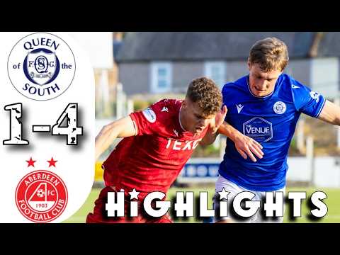 Queen of the South vs Aberdeen highlights | Scottish League Cup 2026