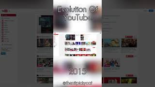 YouTube Evolution Timelapse (2005-2024) #youtube #evolution #timelapse YouTube Evolution Timelapse (2005-2024) #youtube #evolution #timelapse