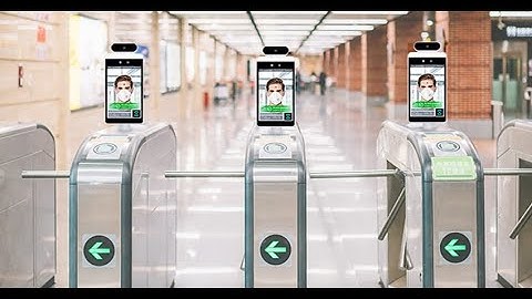 8 inch Face Recognition Access Control System with Body Temperature Measurement Machine FS-AD10