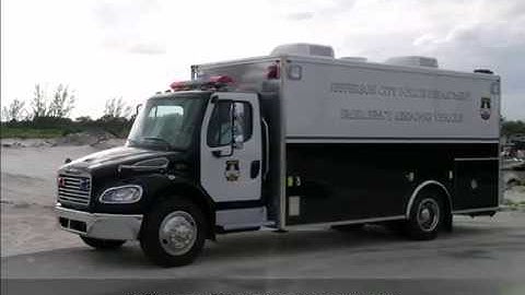 EVI custom 18-Ft. Walk-In Emergency Response Mobile Command Vehicle