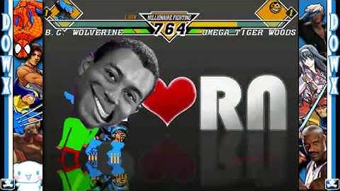 Wolverine #7 - Omega Tiger Woods (Most Mysterious/The None) | DOWX MUGEN