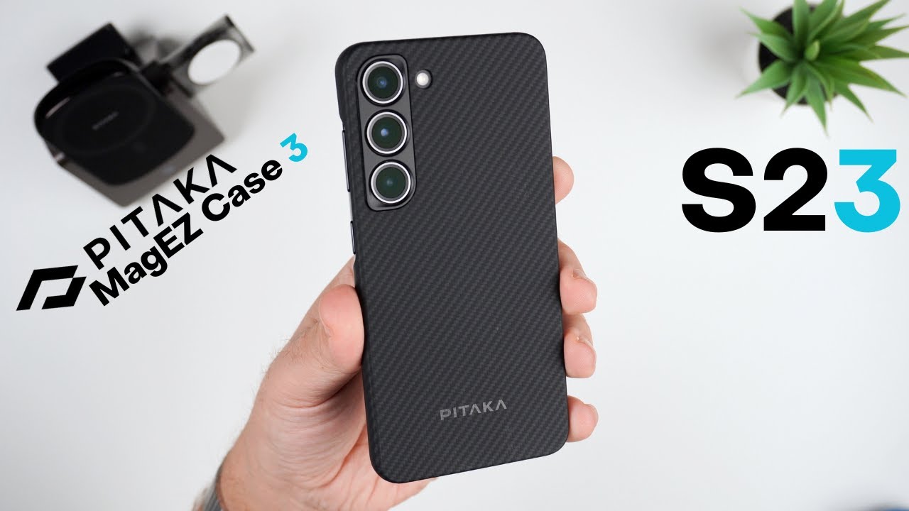 PITAKA Case for Samsung S23 Ultra, Slim & Light Galaxy S23 Ultra