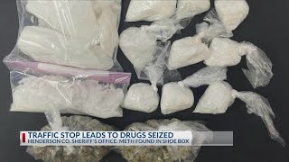 Traffic stop leads to ‘baggies’ of drugs seized, man arrested