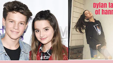 Dylan conrique talks about HANNIE Annie Leblanc and Hayden Summerall