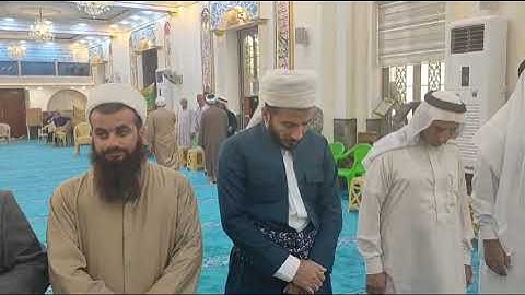أذان الظهر بنغم النهاوند من رحاب جامع الرباط المبارك في قلعة سامراء العزيزة بصوت القارئ عدي المحمدي