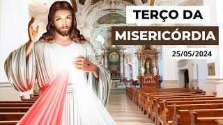 TERÇO DA MISERICÓRDIA AO VIVO DE HOJE - 25/05/2024 | JESUS MISERICORDIOSO TENDE PIEDADE DE NÓS