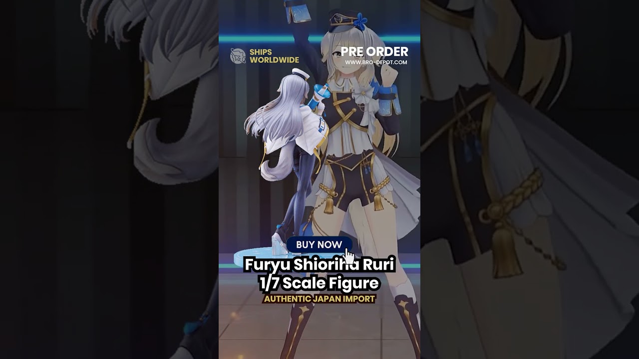 瑠璃魂玉 Furyu Shioriha Ruri 1/7 Scale Figure - YouTube