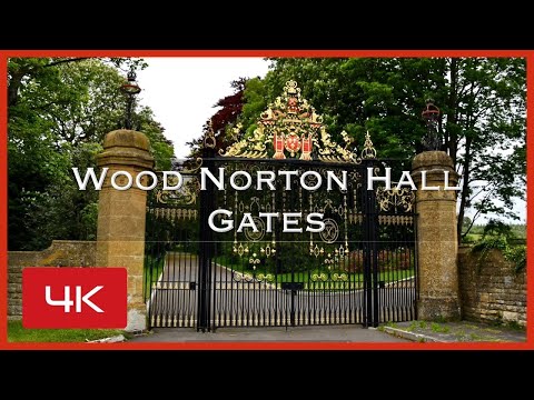 Wood Norton Hall Gates