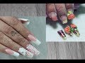 Новое наращивание/Обалденно красивые ногти/ Френч/Wedding nails