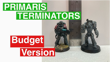 Primaris Terminators made easy (budget version)