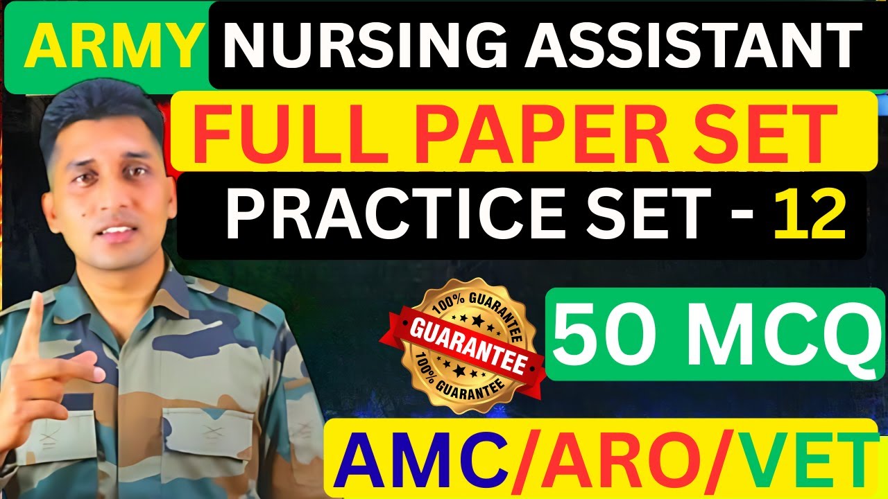 Army Nursing Assistant Exam 2026 | Full Preparation Strategy & Syllabus Explained in Hindi!