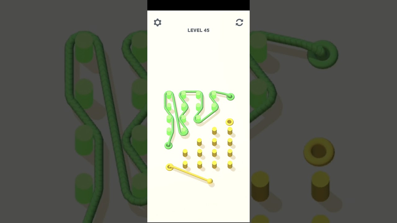 Rope Connect - 45 Level   Walkthrough  |  БЫСТРОЕ ПРОХОЖДЕНИЕ