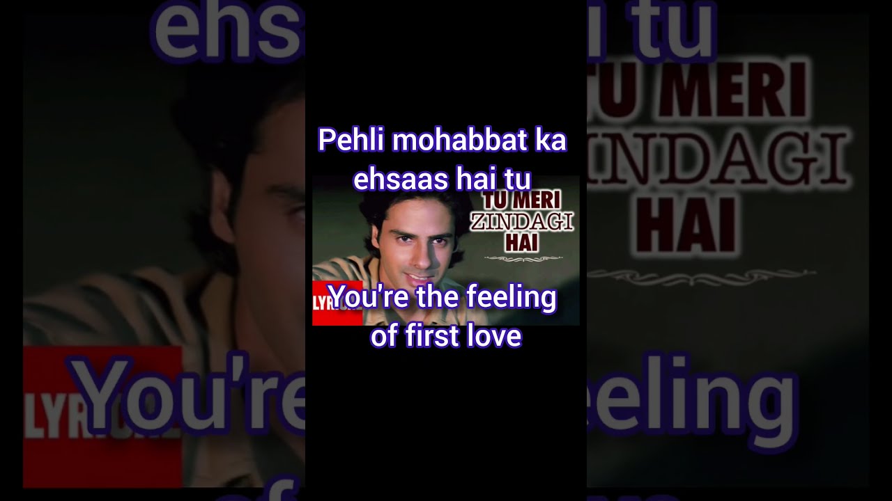 English Translation Of Tu Meri Zindagi Hai Aashiqui Movie Song Kumar Sanu Songs Viral