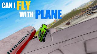 CAN I FLY! WITH AEROPLANE |Extreme Car Driveing Simulator| screenshot 3