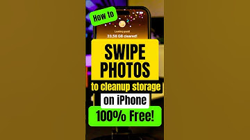 How to Swipe Photos really fast to cleanup storage on iPhone. 100% Free! #CleverCleaner #SwipePhotos