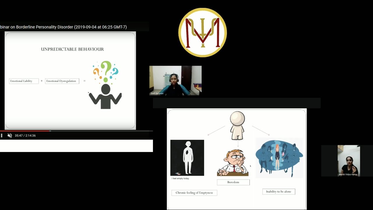 Borderline Personality Disorder Workshop YouTube